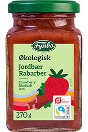 Fynbo Oekologisk Jordbaer Rabarber