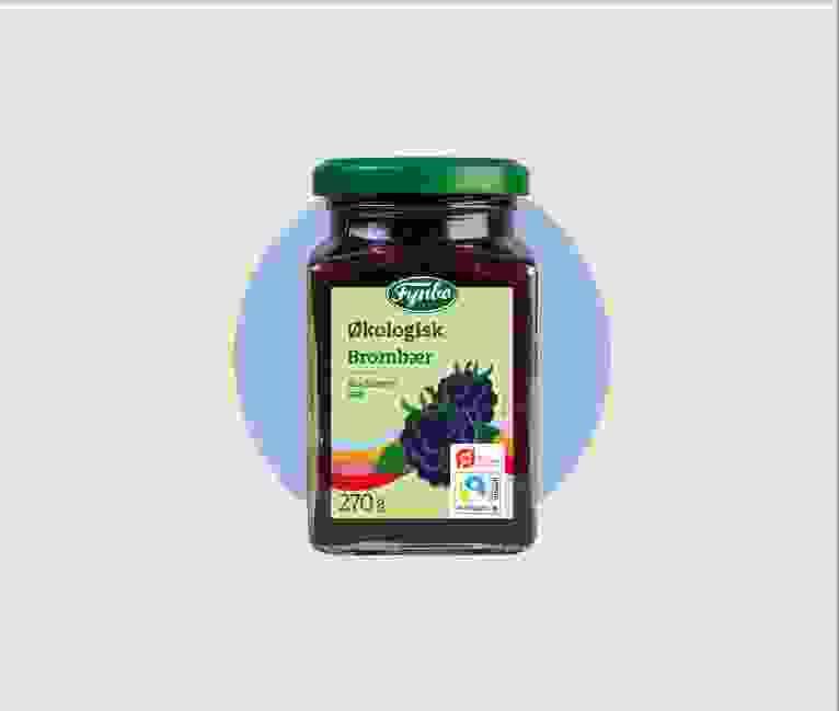 Økologisk Brombær Marmelade