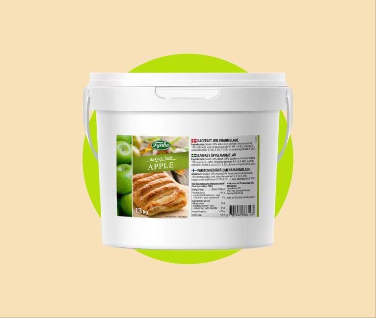 Bagefast Marmelade Æble
