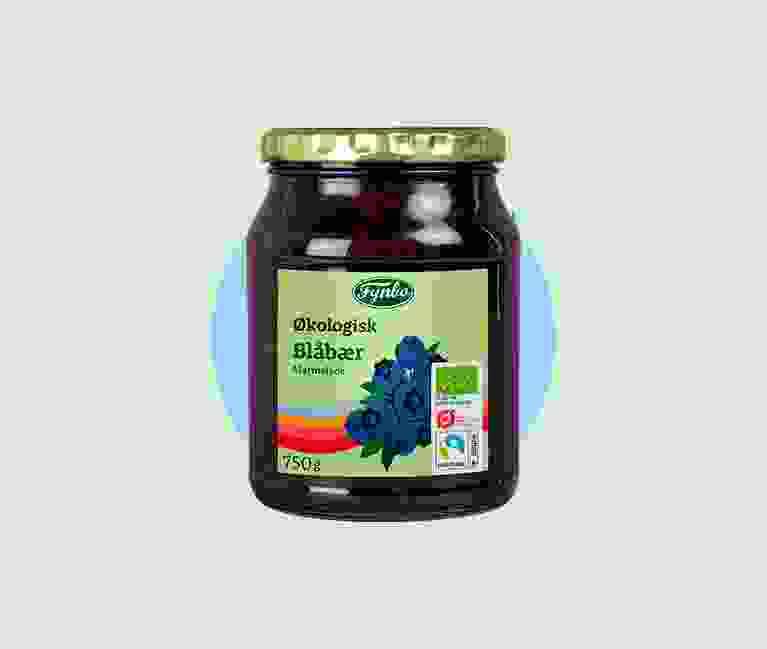 Økologisk Blåbær Marmelade