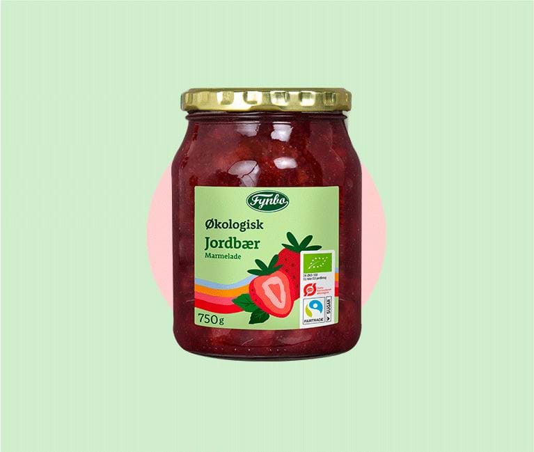 Økologisk Jordbær Marmelade