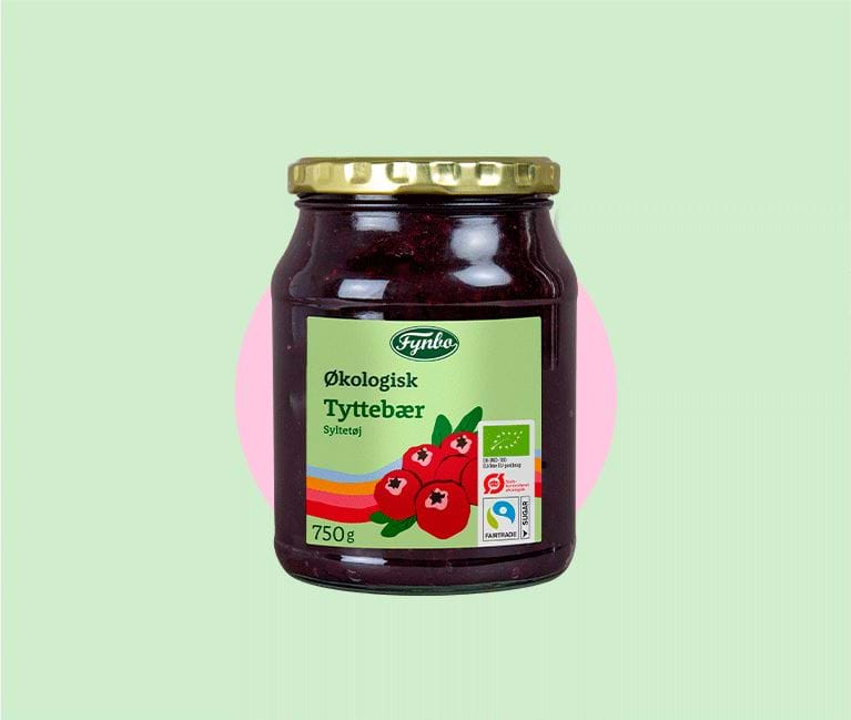 Økologisk Tyttebær Syltetøj