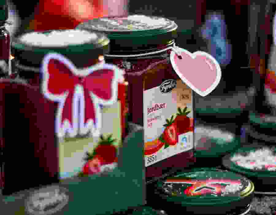 Fynbo Marmelade Etiketter Brand