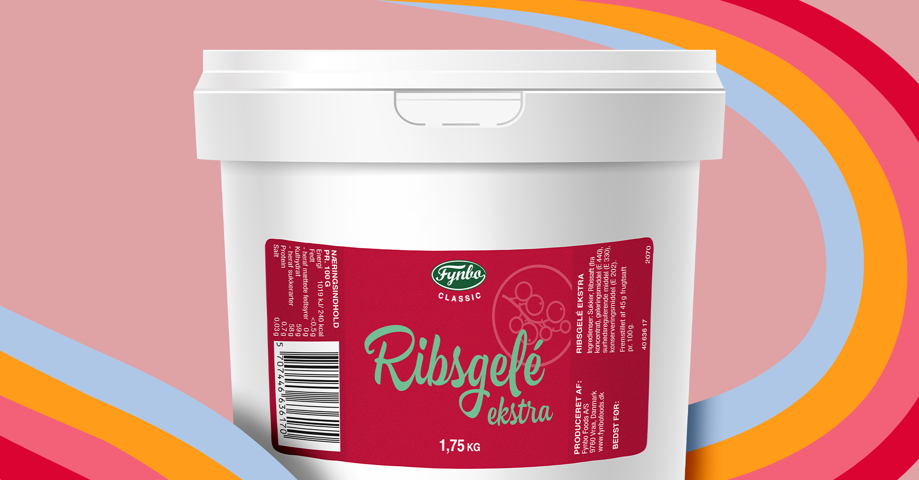 Foodservice Frugtgele Gele Ribsgele